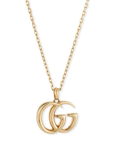 gucci neck chain|Gucci chain necklaces for women.